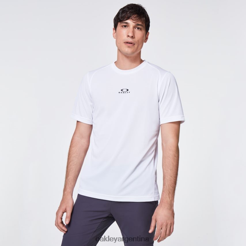 Oakley camiseta de manga corta de entrenamiento fundamental NBFV422407 ropa blanco