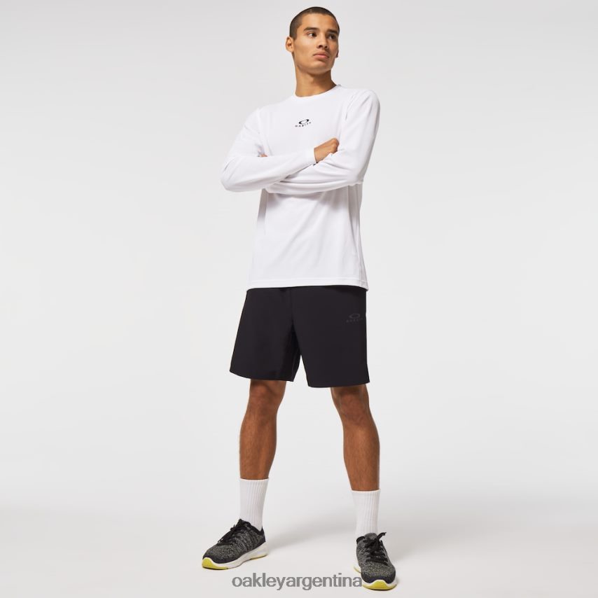 Oakley camiseta de manga larga de entrenamiento fundamental NBFV422409 ropa blanco