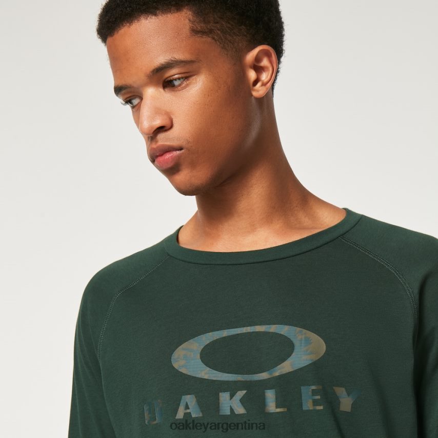 Oakley camiseta de pasión por los viajes NBFV422355 ropa cazador verde