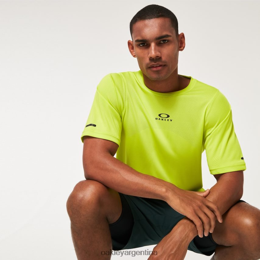 Oakley camiseta de persecución ss rc NBFV422150 ropa azufre