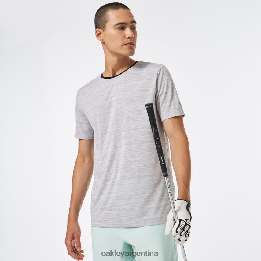 Oakley camiseta de rango de gravedad NBFV422528 ropa brezo blanco