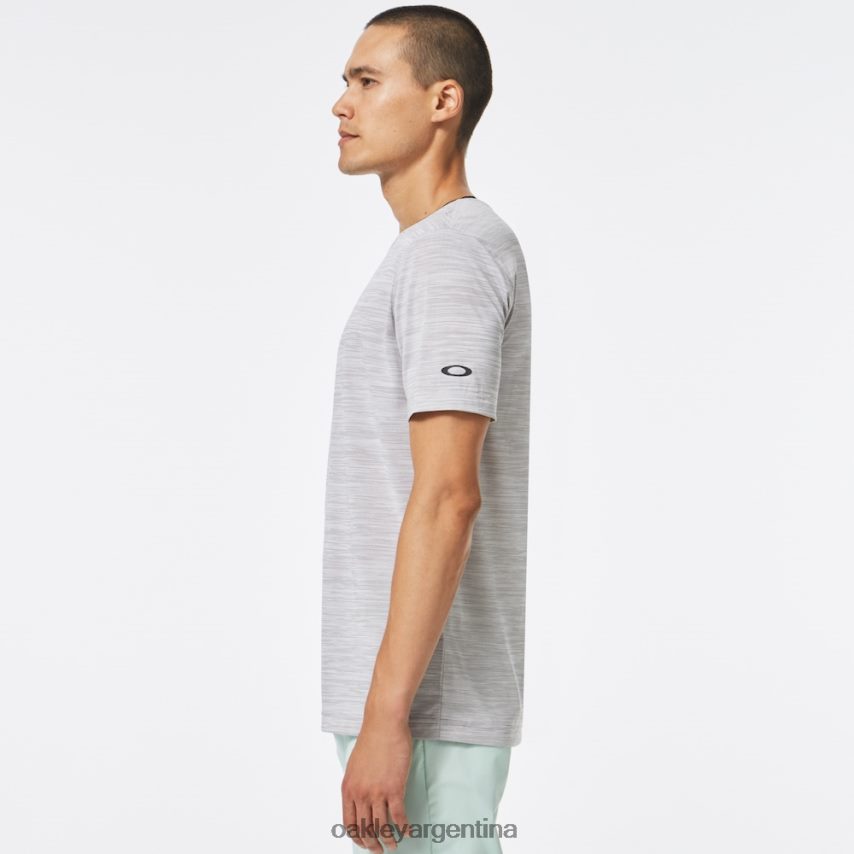Oakley camiseta de rango de gravedad NBFV422528 ropa brezo blanco