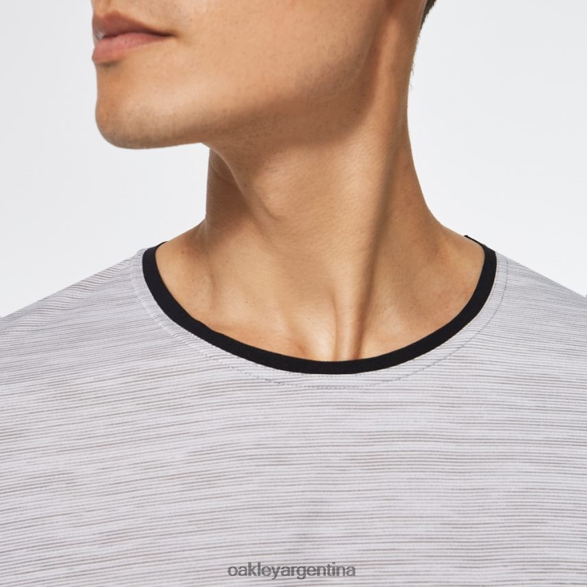 Oakley camiseta de rango de gravedad NBFV422528 ropa brezo blanco