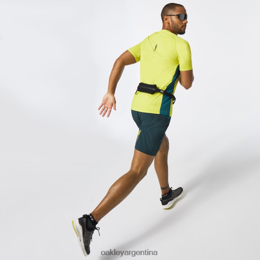 Oakley camiseta de rendimiento ss NBFV422495 ropa amarillo fluo