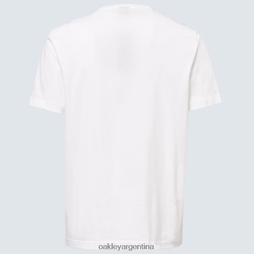 Oakley camiseta digi-montañas NBFV422554 ropa blanco