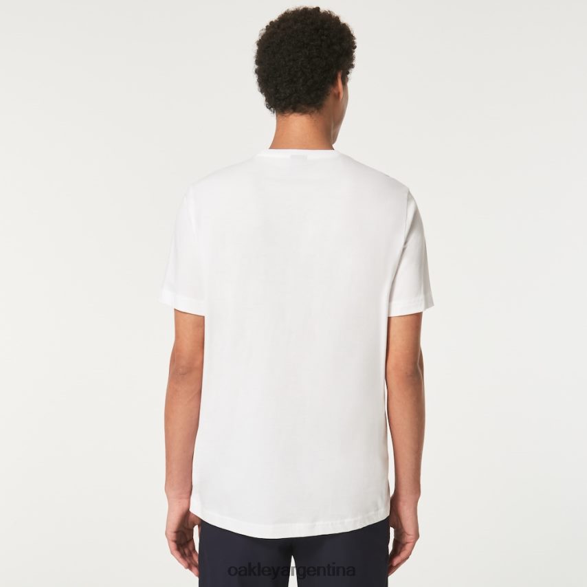 Oakley camiseta digi-montañas NBFV422554 ropa blanco