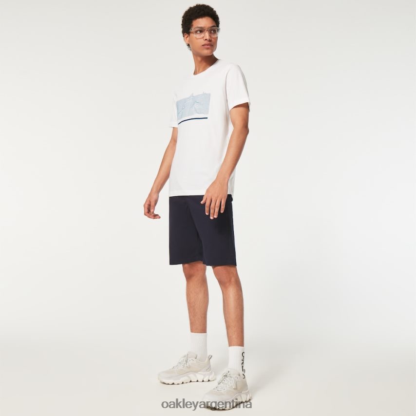 Oakley camiseta digi-montañas NBFV422554 ropa blanco