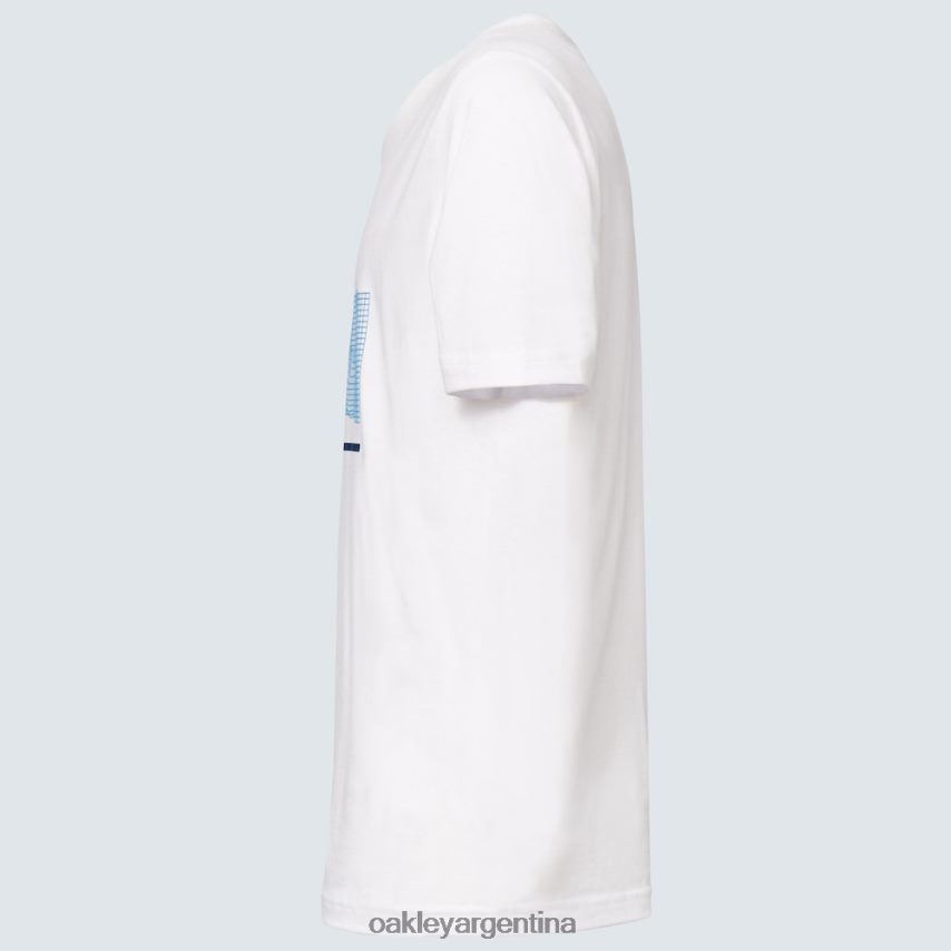 Oakley camiseta digi-montañas NBFV422554 ropa blanco
