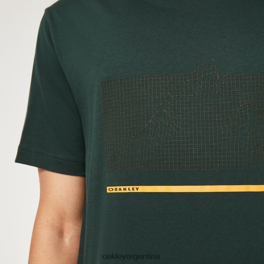Oakley camiseta digi-montañas NBFV422555 ropa cazador verde