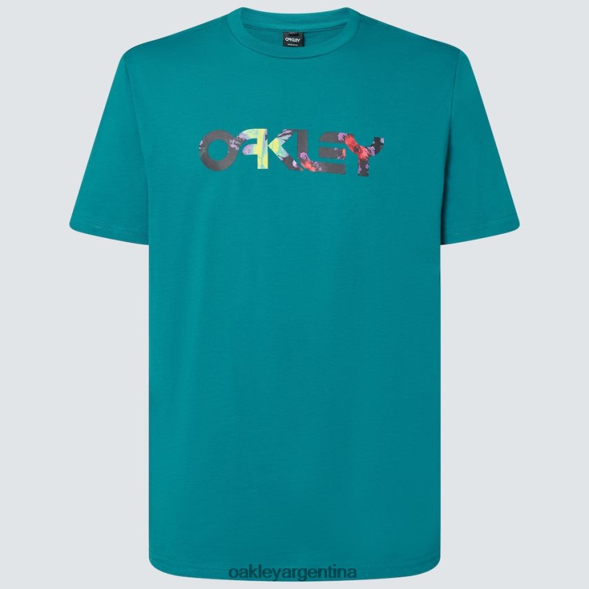 Oakley camiseta floral splah b1b NBFV422116 ropa aurora azul