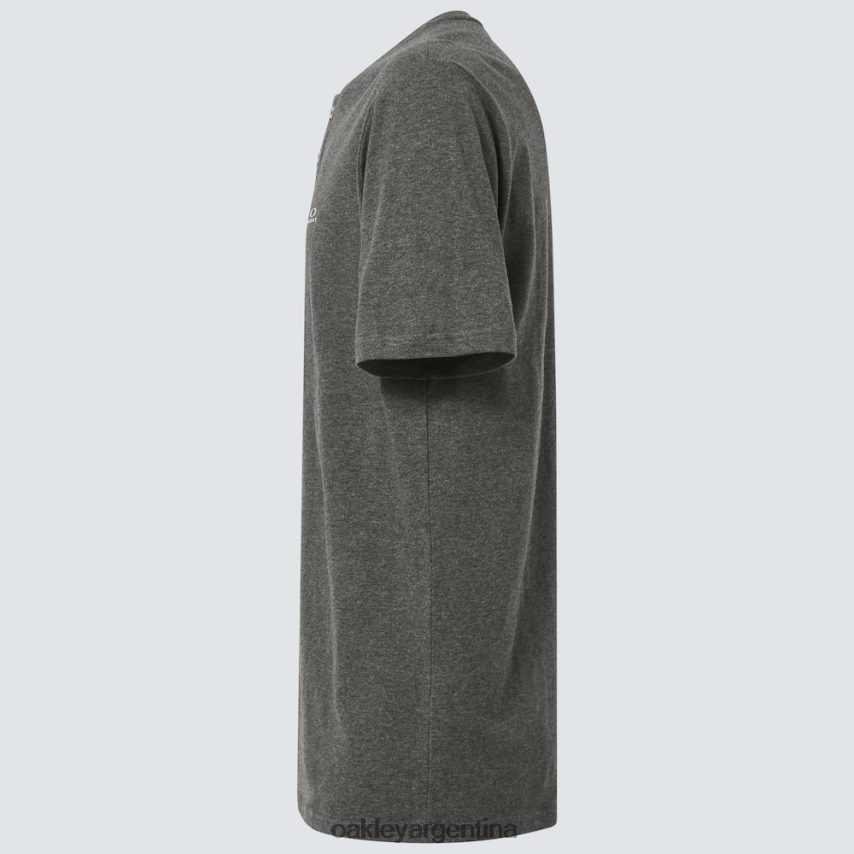 Oakley camiseta henley relajada NBFV422203 ropa nuevo gris atlético