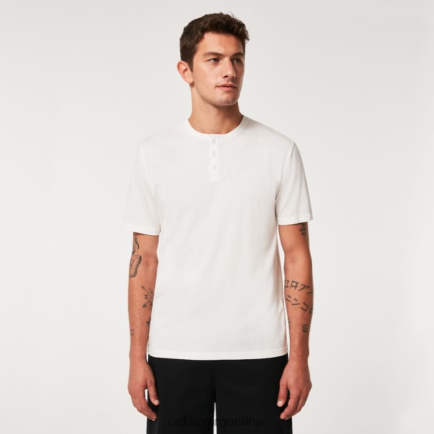 Oakley camiseta henley relajada NBFV422205 ropa blanco