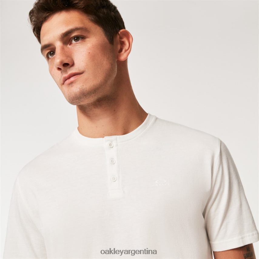 Oakley camiseta henley relajada NBFV422205 ropa blanco