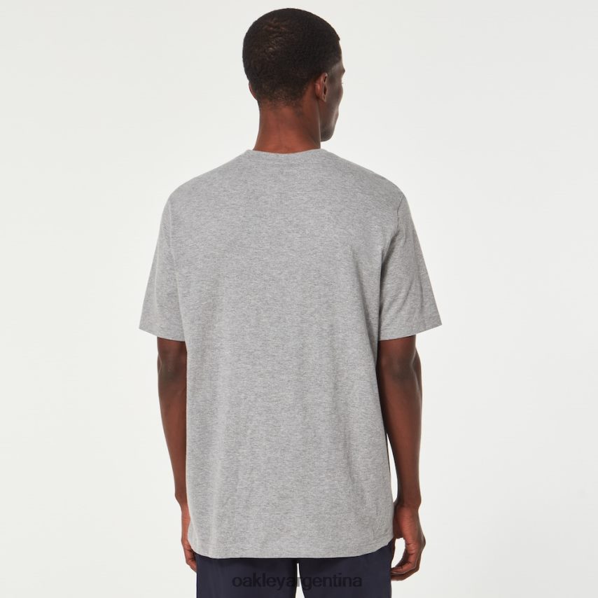 Oakley camiseta holgada de manga corta NBFV422133 ropa nuevo brezo de granito