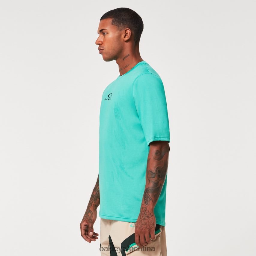 Oakley camiseta latitude rc ss NBFV422158 ropa Menta verde