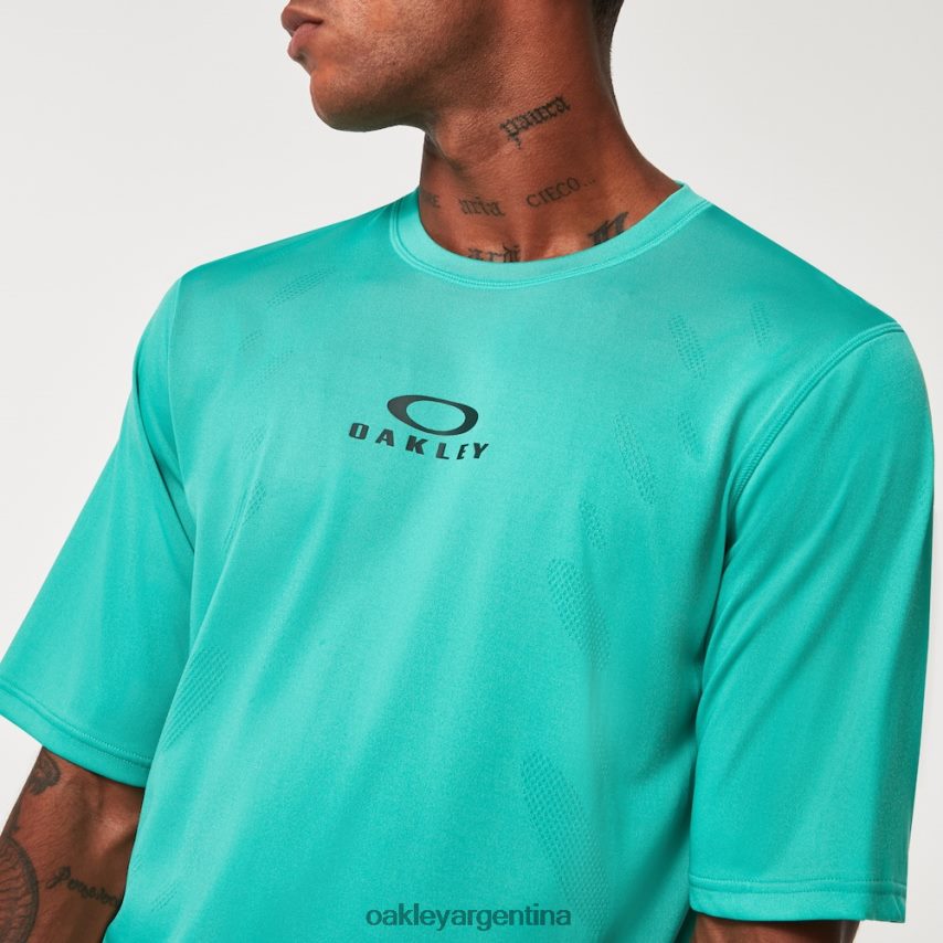 Oakley camiseta latitude rc ss NBFV422158 ropa Menta verde