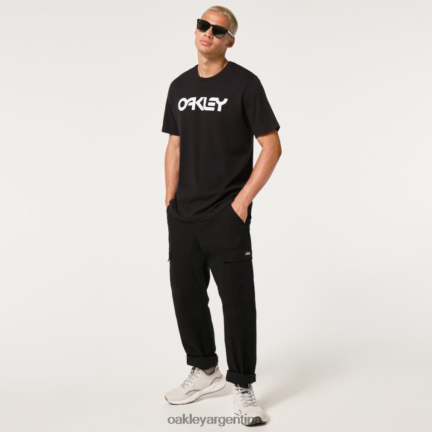 Oakley camiseta marca ii 2.0 NBFV422157 ropa blanco negro