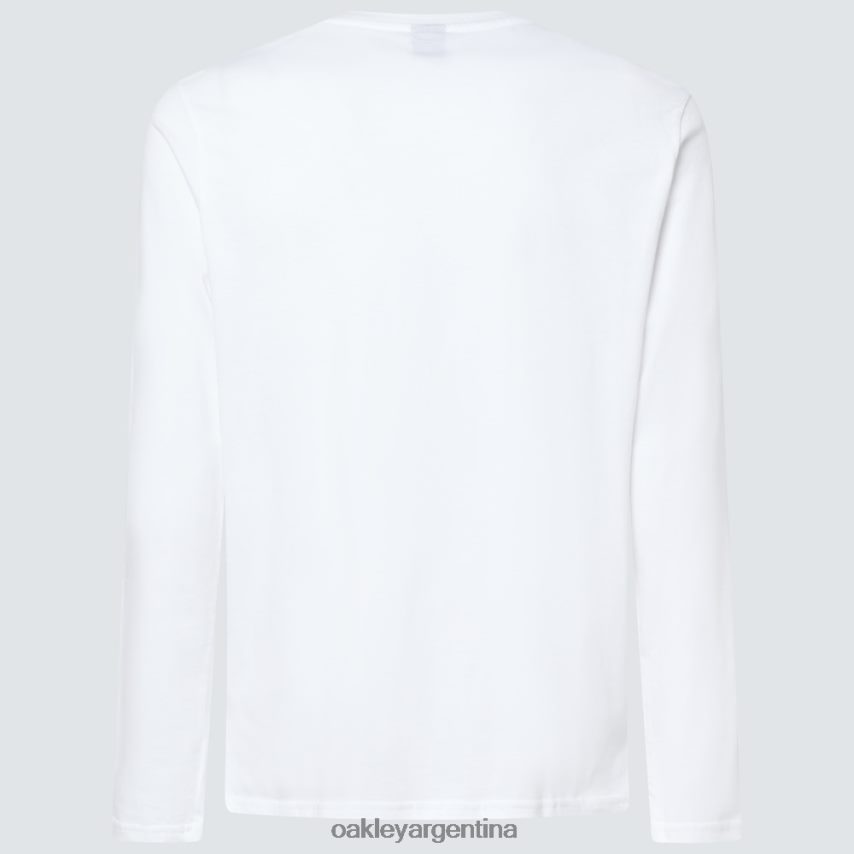 Oakley camiseta mark ii l/s 2.0 NBFV422585 ropa blanco
