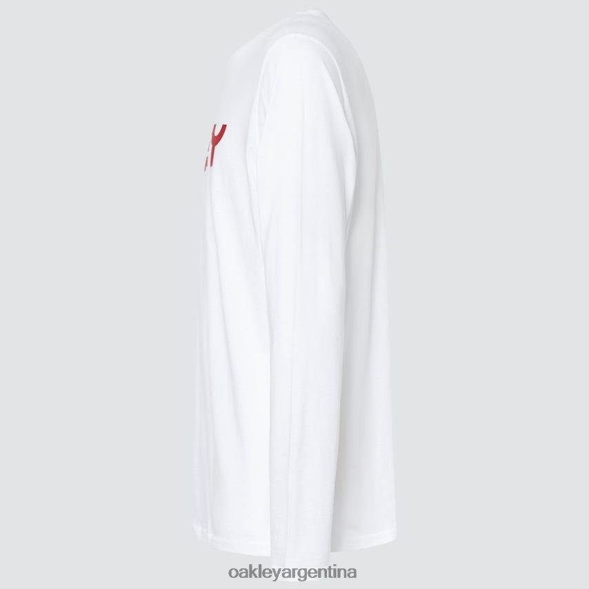 Oakley camiseta mark ii l/s 2.0 NBFV422585 ropa blanco