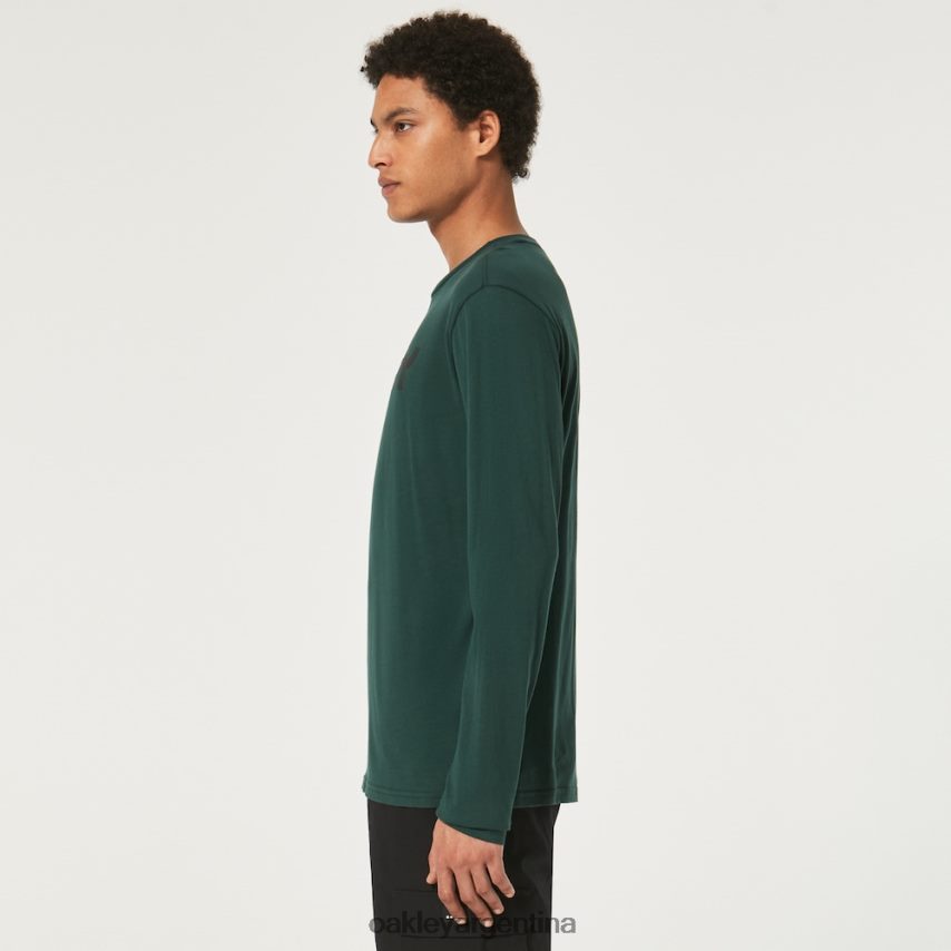 Oakley camiseta mark ii l/s 2.0 NBFV422587 ropa cazador verde