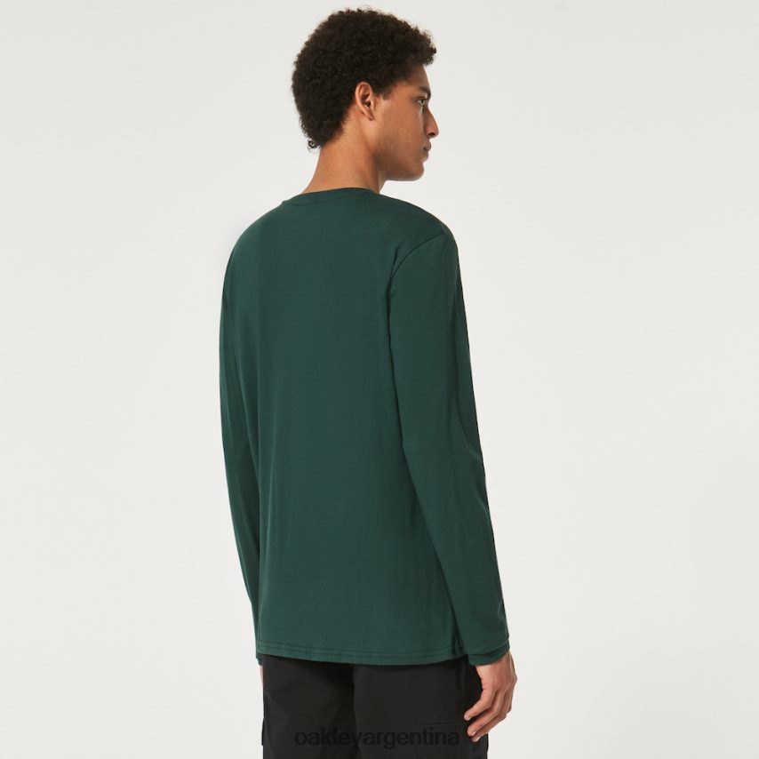 Oakley camiseta mark ii l/s 2.0 NBFV422587 ropa cazador verde