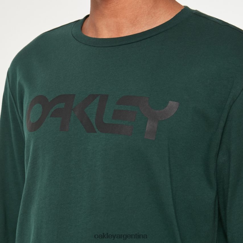 Oakley camiseta mark ii l/s 2.0 NBFV422587 ropa cazador verde