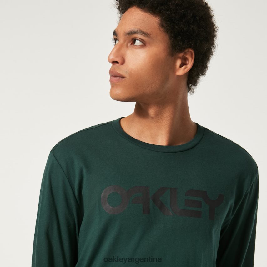 Oakley camiseta mark ii l/s 2.0 NBFV422587 ropa cazador verde