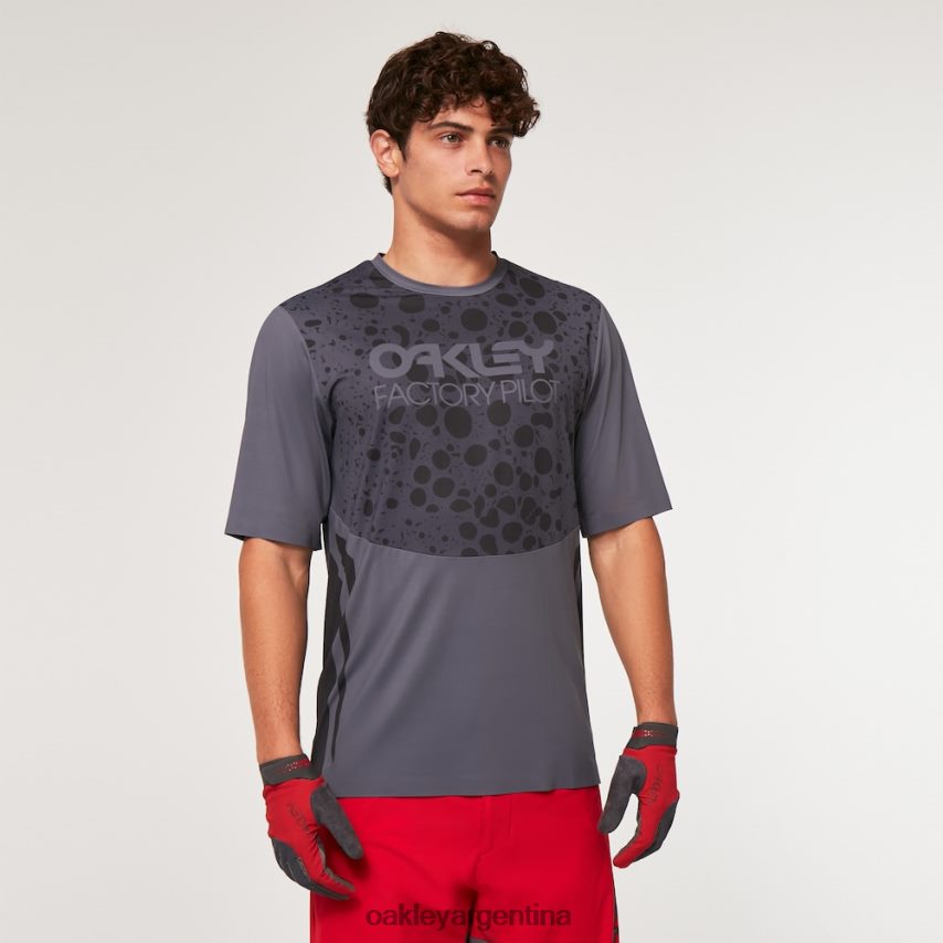 Oakley camiseta maven rc ss NBFV422609 ropa rana negra