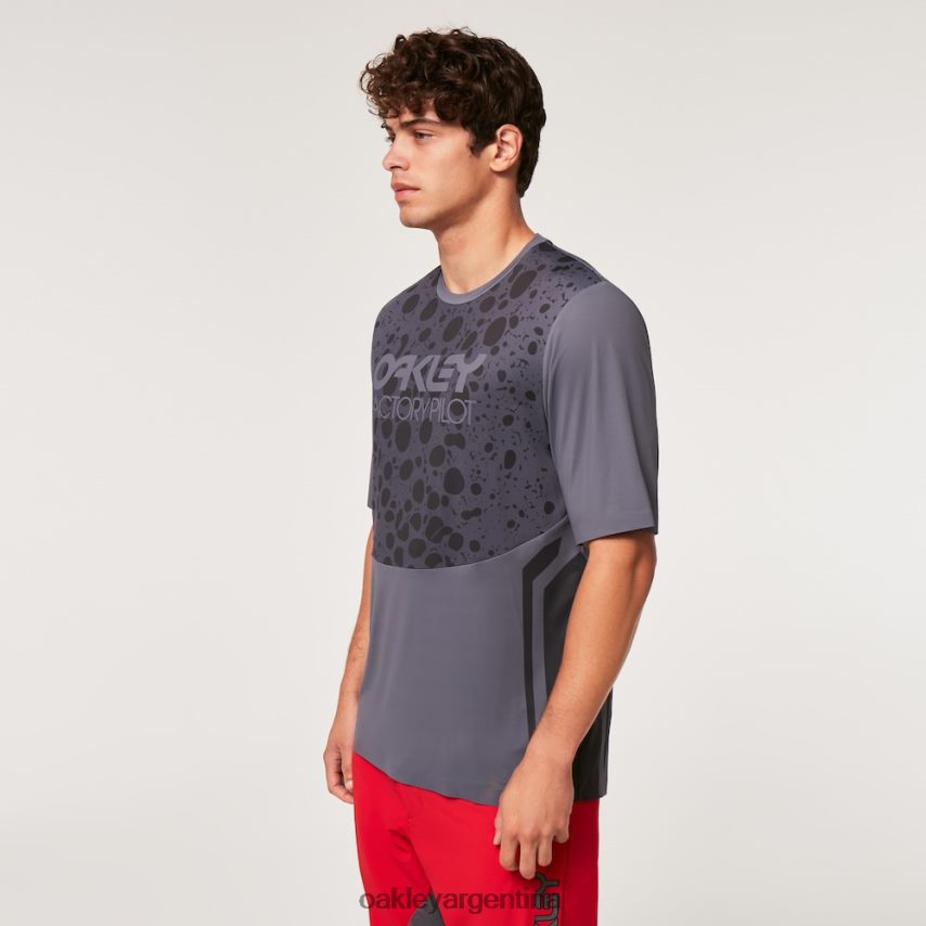 Oakley camiseta maven rc ss NBFV422609 ropa rana negra