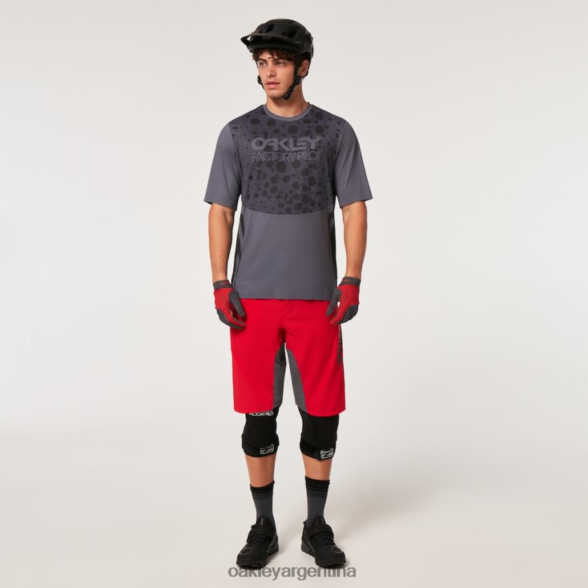 Oakley camiseta maven rc ss NBFV422609 ropa rana negra