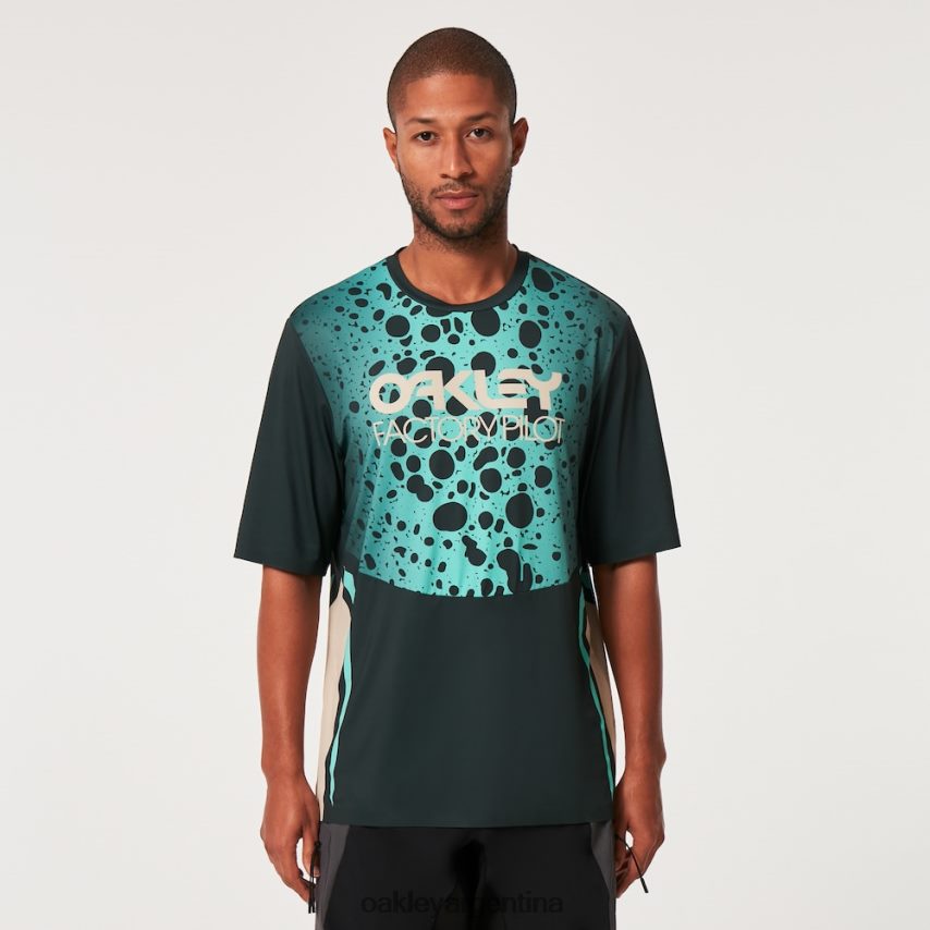 Oakley camiseta maven rc ss NBFV422610 ropa rana verde