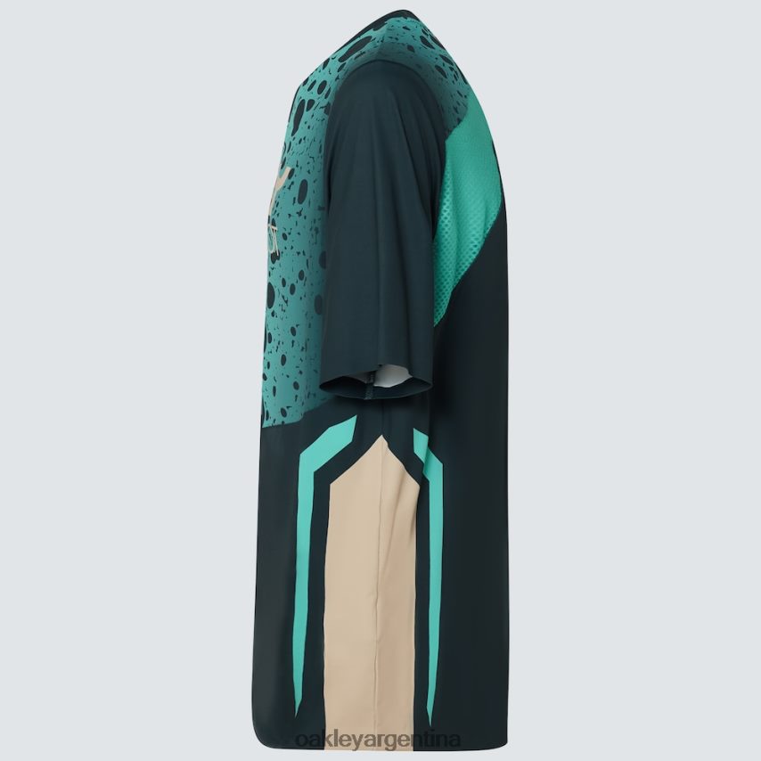 Oakley camiseta maven rc ss NBFV422610 ropa rana verde