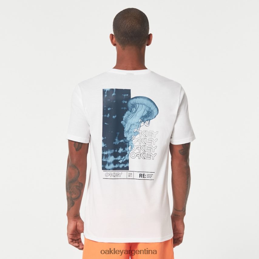 Oakley camiseta medusa b1b rc NBFV422615 ropa blanco