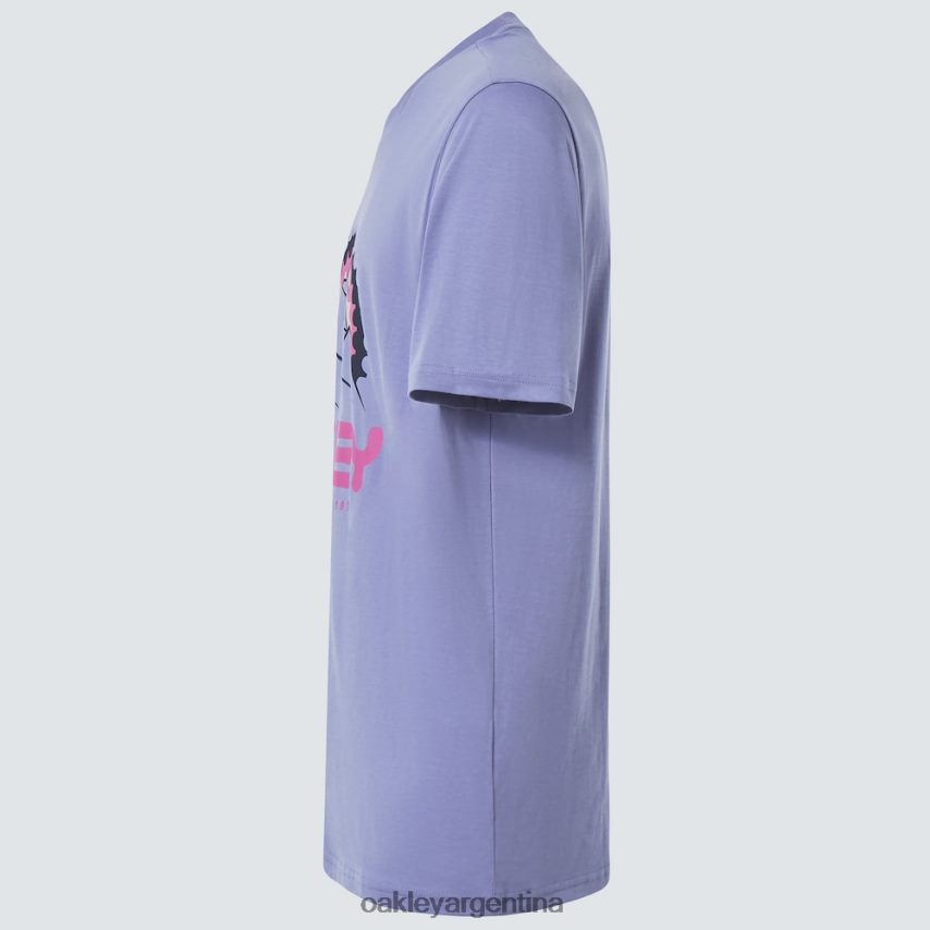 Oakley camiseta montañas fuera b1b NBFV422246 ropa nueva lila