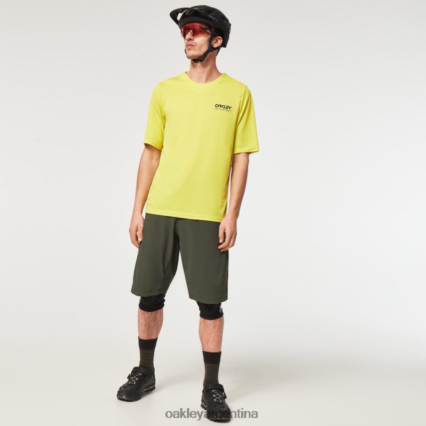 Oakley camiseta mtb factory pilot lite ii NBFV422348 ropa azufre
