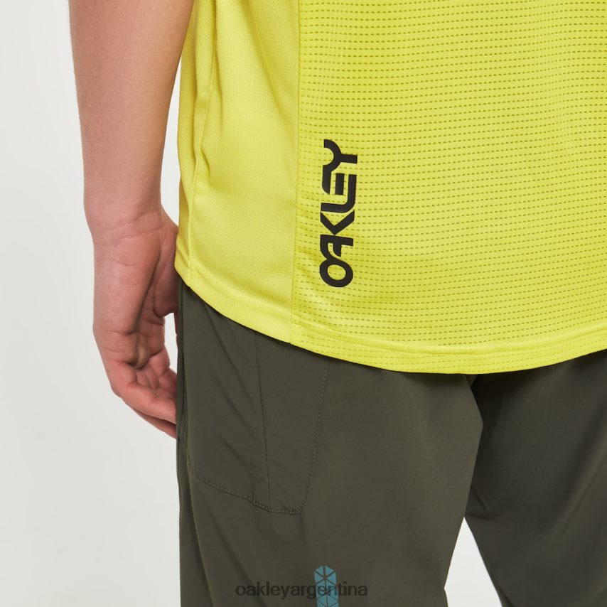 Oakley camiseta mtb factory pilot lite ii NBFV422348 ropa azufre