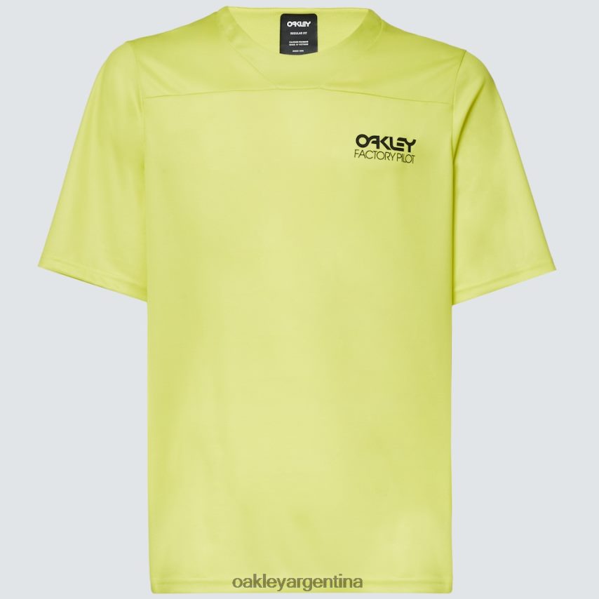Oakley camiseta mtb piloto lite de fábrica NBFV422530 ropa amarillo fluo