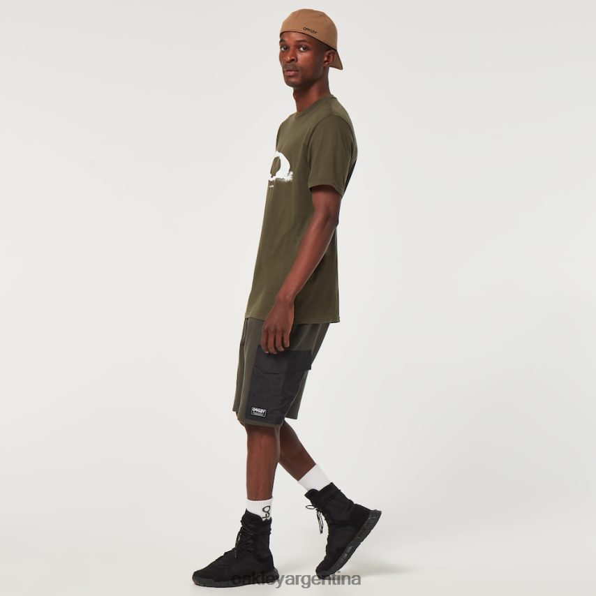 Oakley camiseta nebulosa elipse NBFV422353 ropa nuevo pincel oscuro