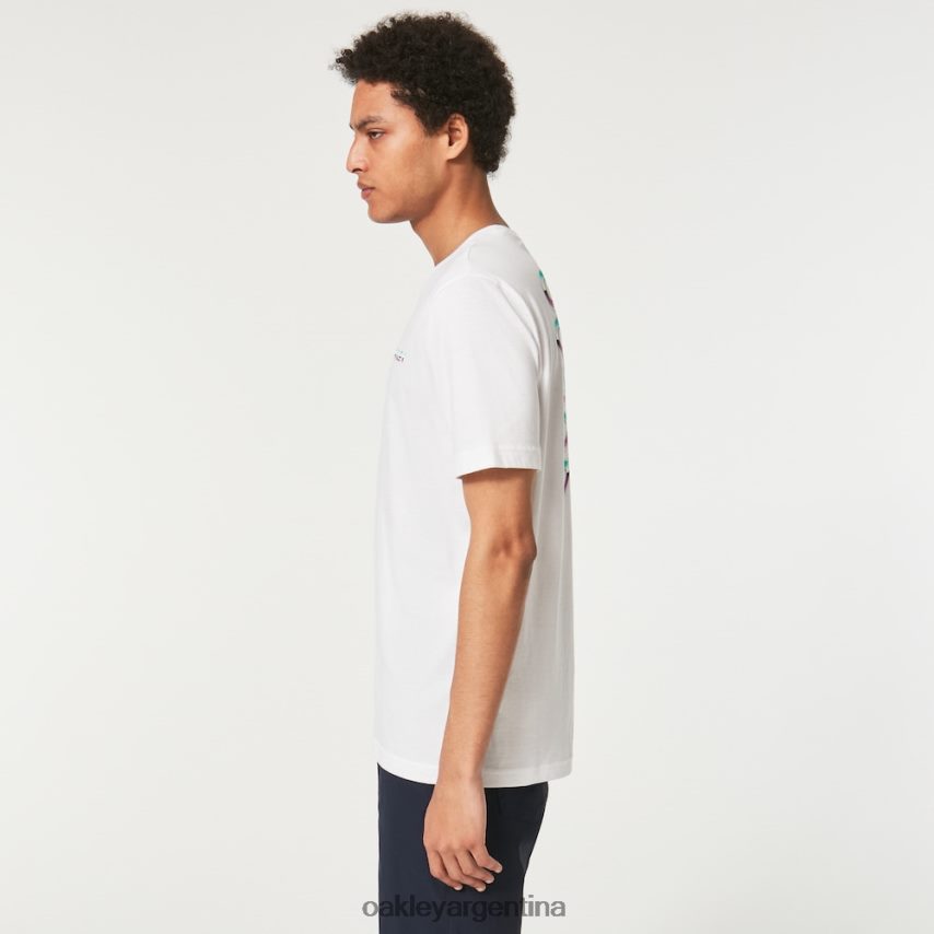 Oakley camiseta onda retorcida b1b rc NBFV422569 ropa blanco