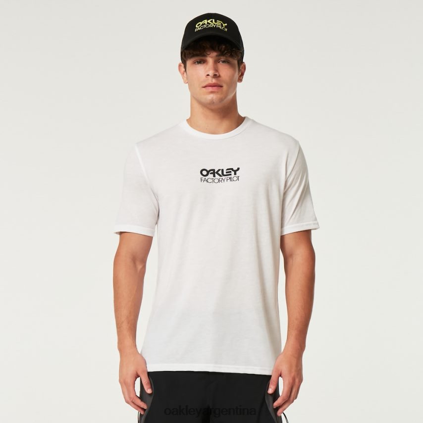 Oakley camiseta piloto de fábrica ss NBFV422238 ropa blanco