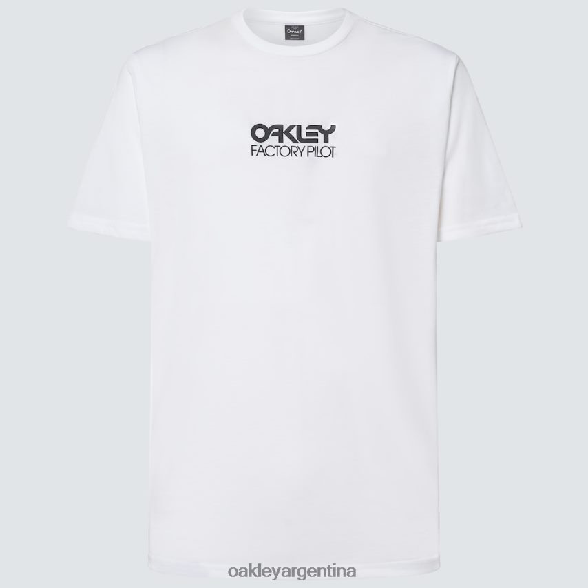 Oakley camiseta piloto de fábrica ss NBFV422238 ropa blanco
