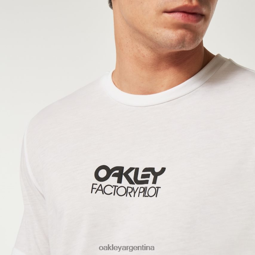 Oakley camiseta piloto de fábrica ss NBFV422238 ropa blanco