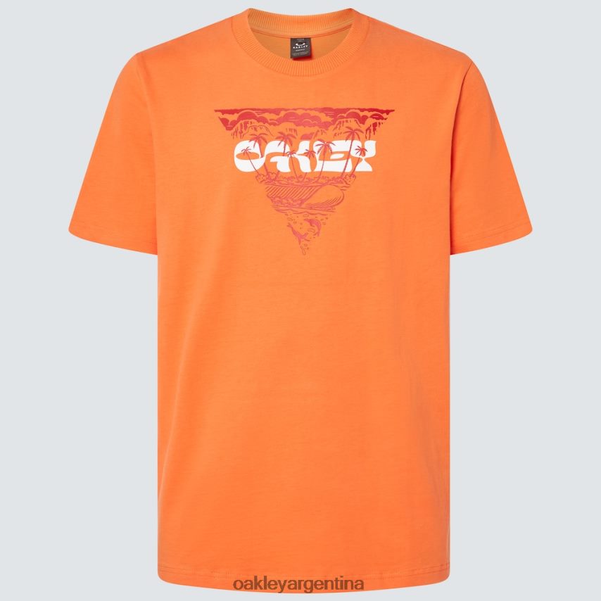 Oakley camiseta tiki NBFV422215 ropa naranja suave