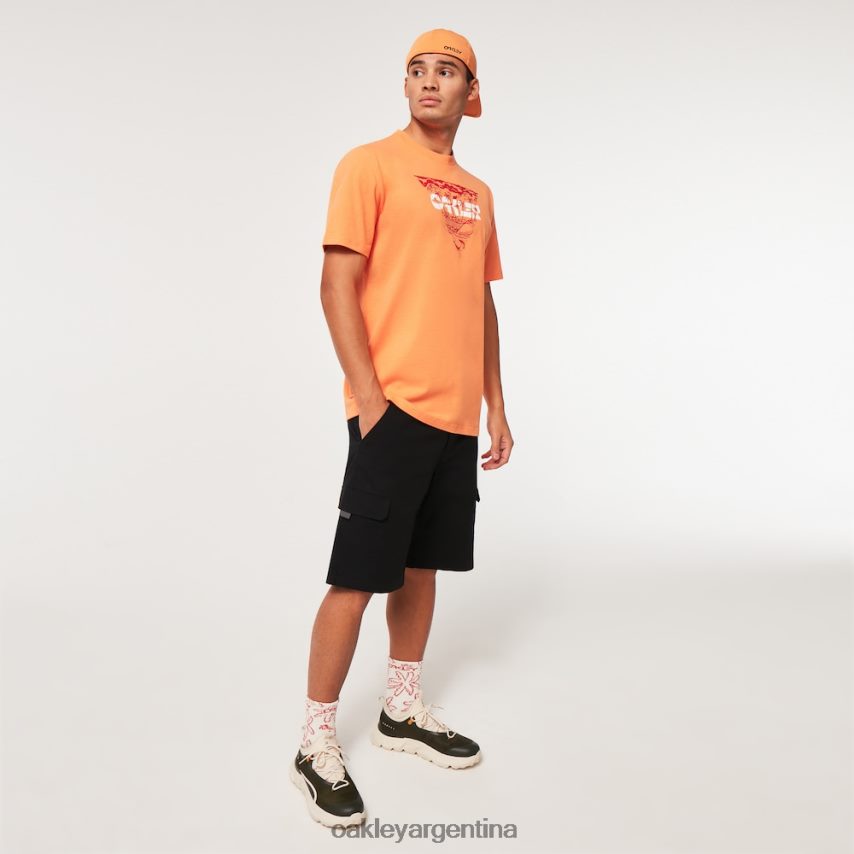 Oakley camiseta tiki NBFV422215 ropa naranja suave