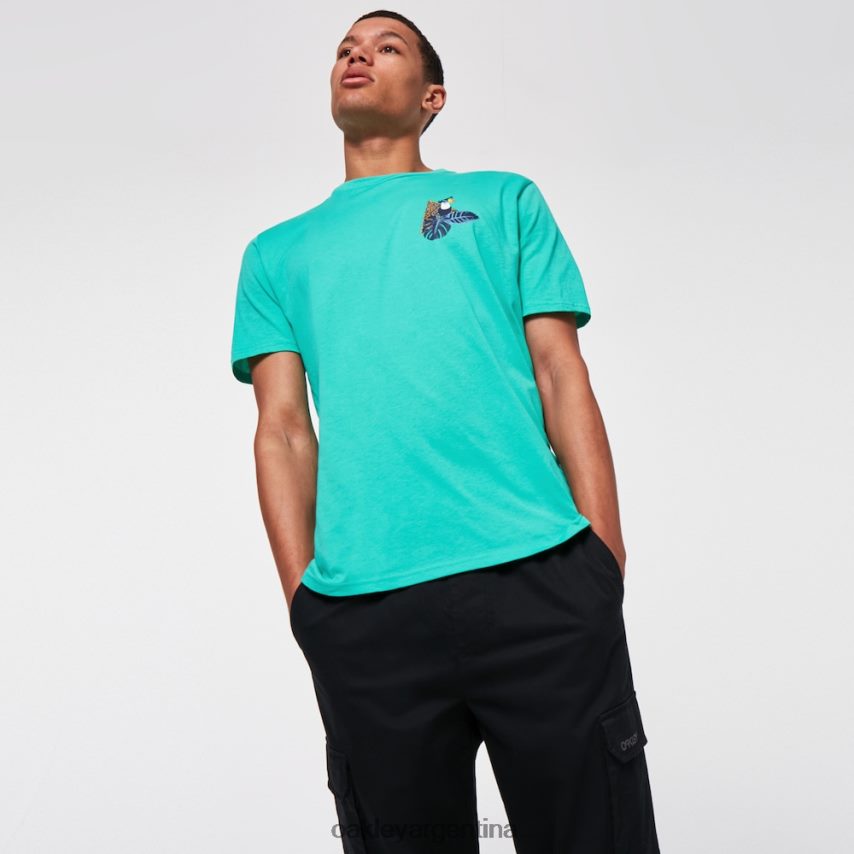 Oakley camiseta tropical tucán NBFV422437 ropa Menta verde