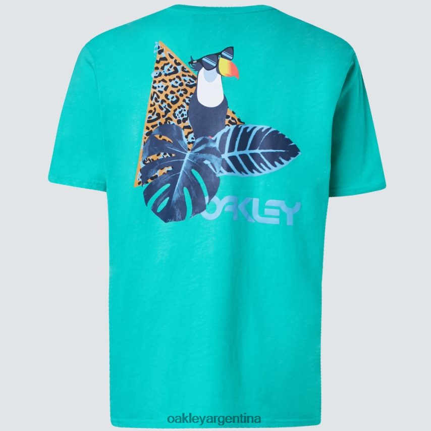 Oakley camiseta tropical tucán NBFV422437 ropa Menta verde