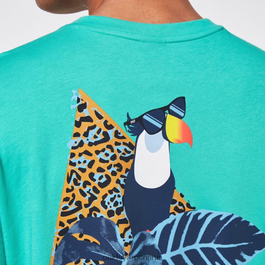 Oakley camiseta tropical tucán NBFV422437 ropa Menta verde