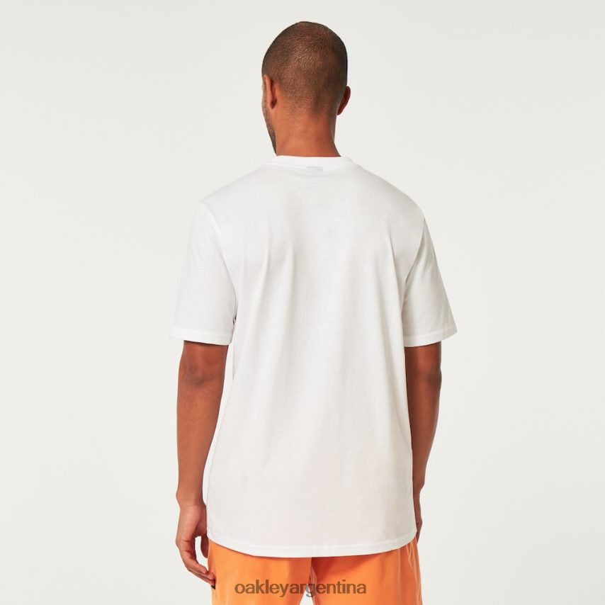 Oakley camiseta una ola b1b NBFV422140 ropa blanco