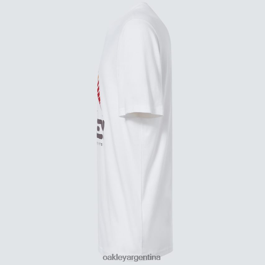 Oakley camiseta una ola b1b NBFV422140 ropa blanco