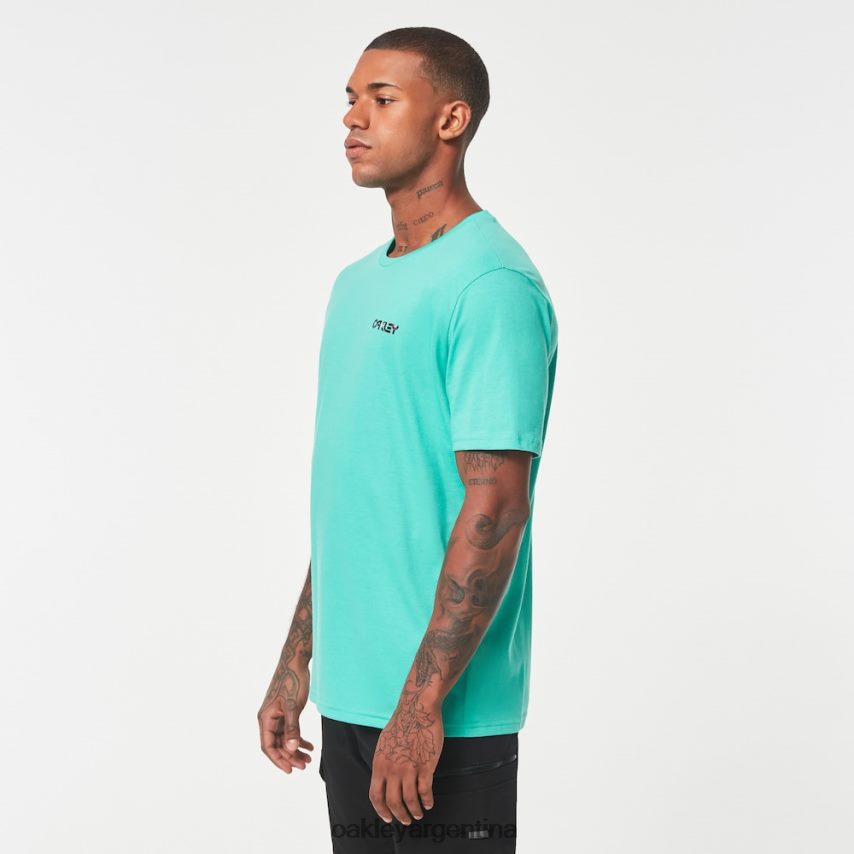 Oakley camiseta wynwood corteza rc NBFV422107 ropa Menta verde